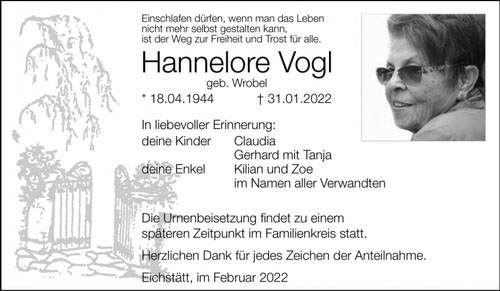 Hannelore Vogl